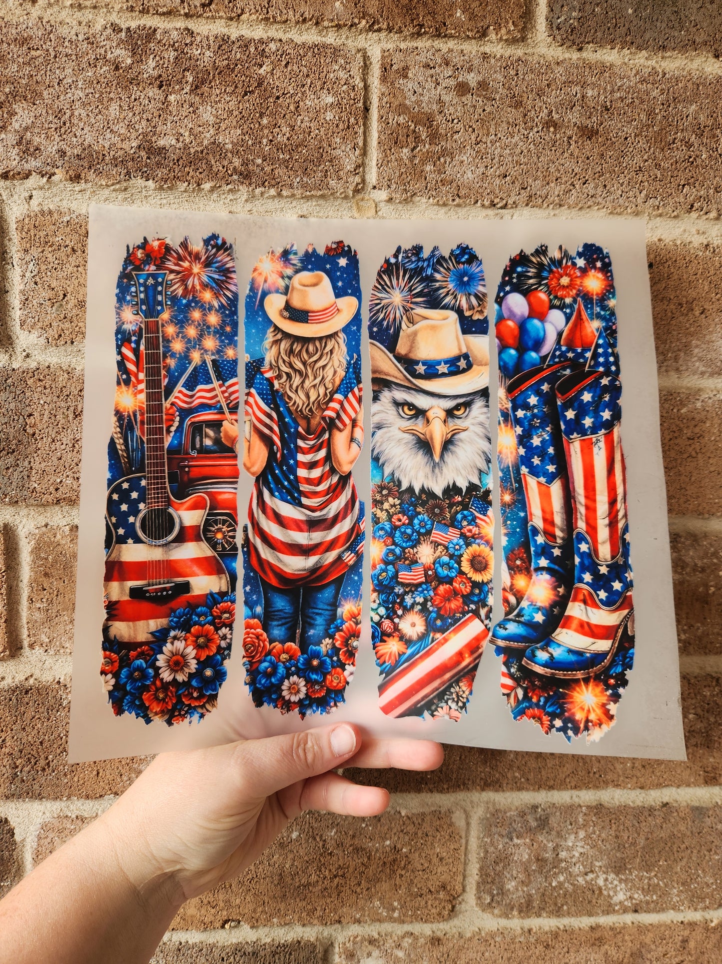 Independence Woman & Eagle