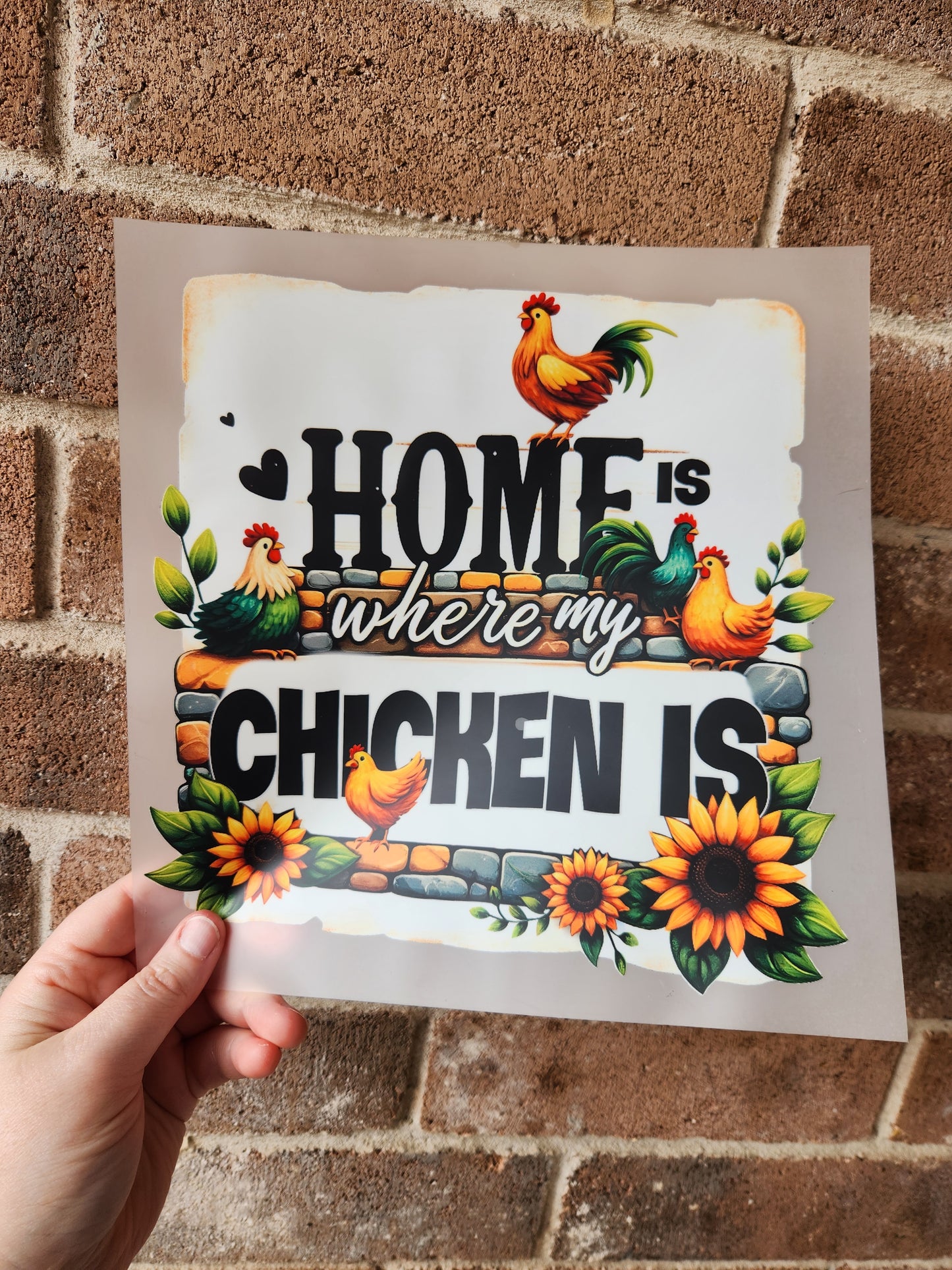 Home is where my chicken is