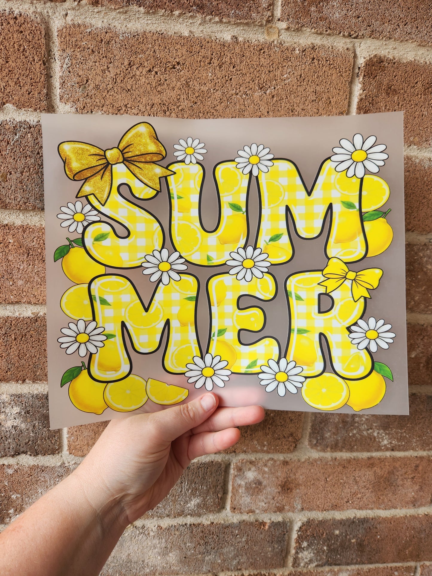 Summer with lemons