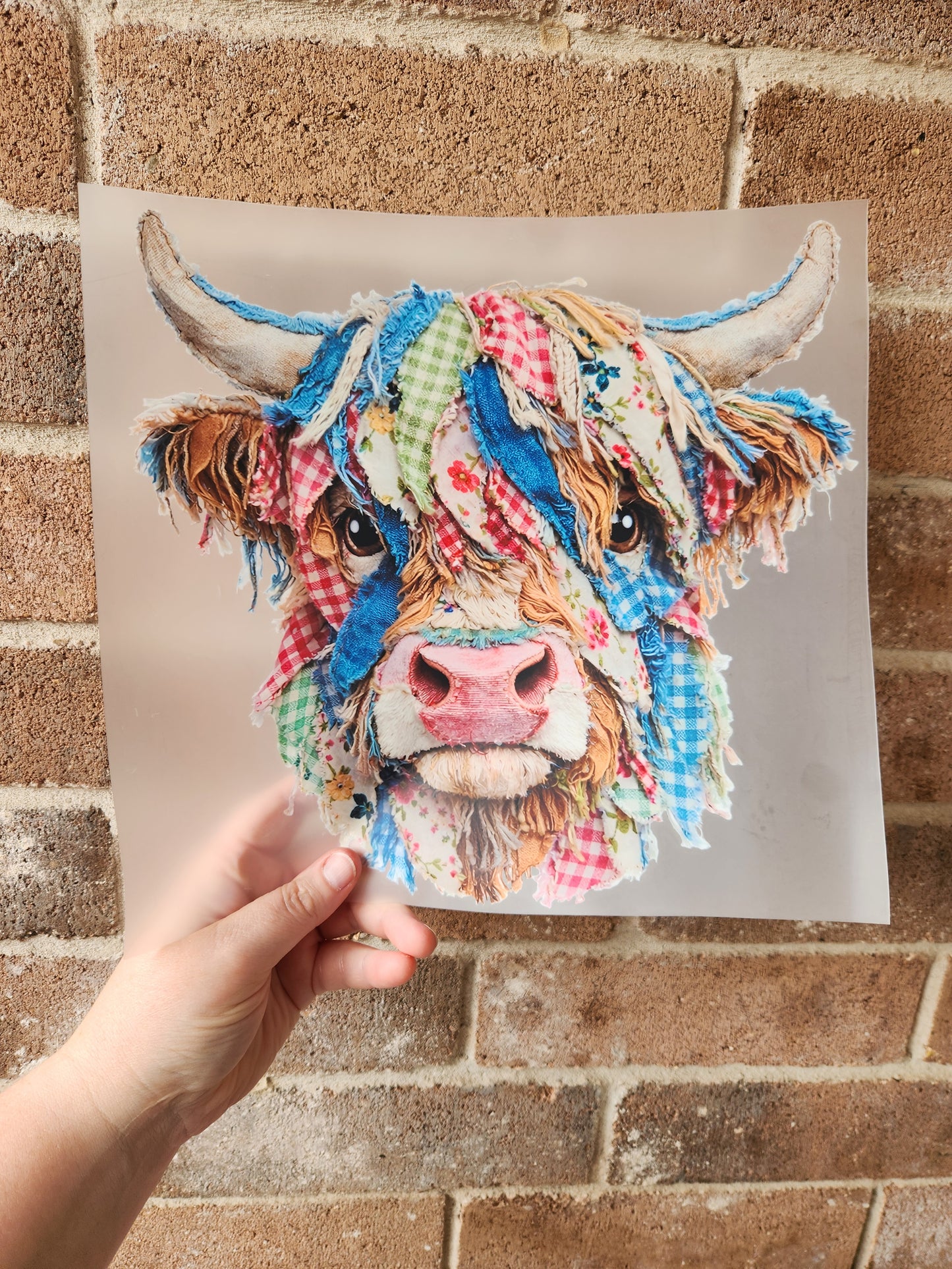 Fabric Cow
