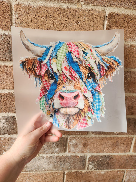 Fabric Cow