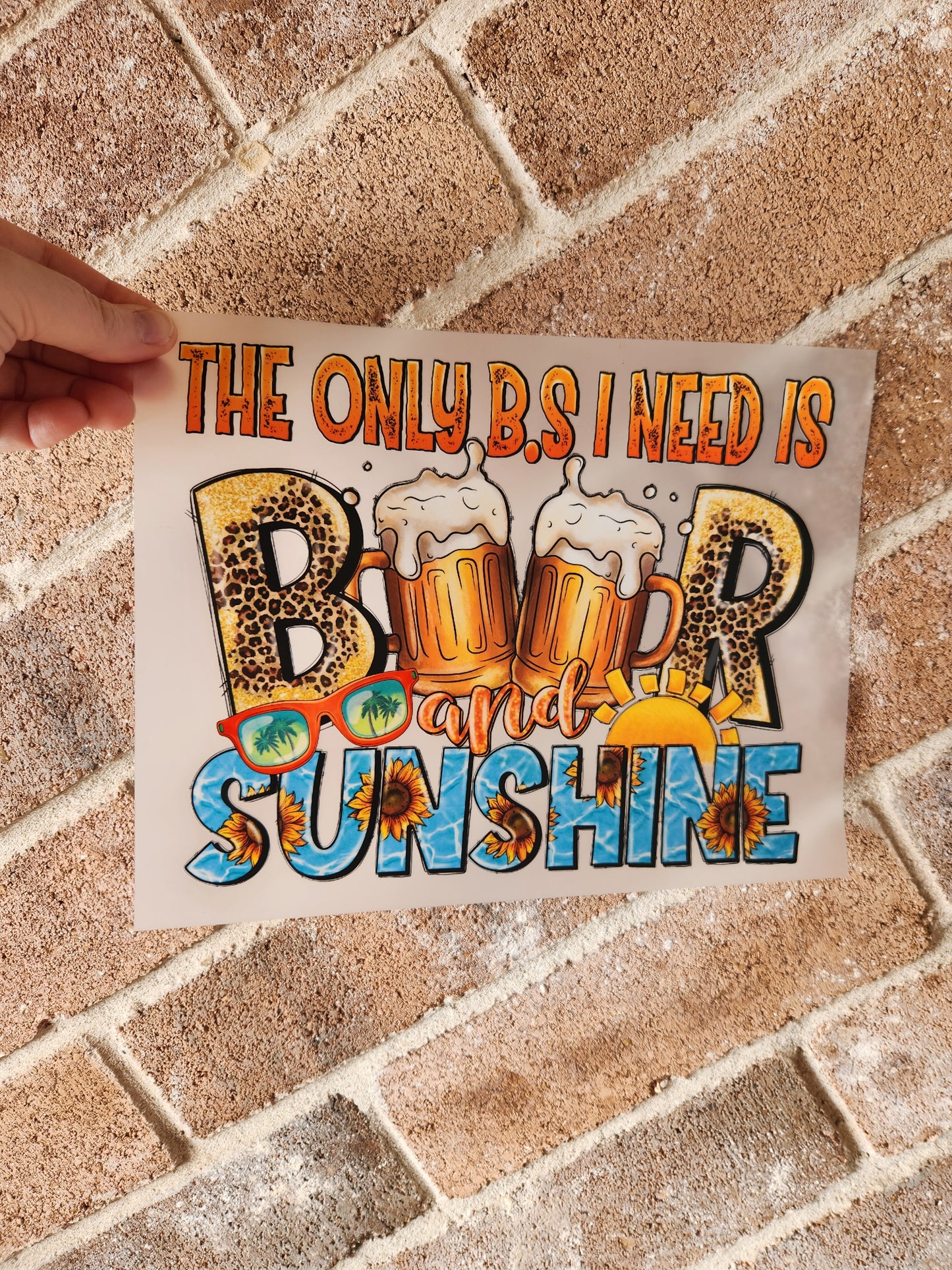 Beer and sunshine