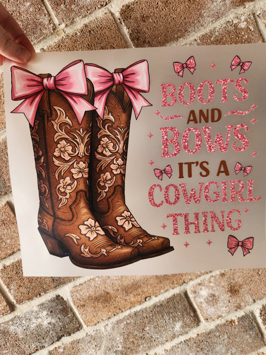 Boots and Bows