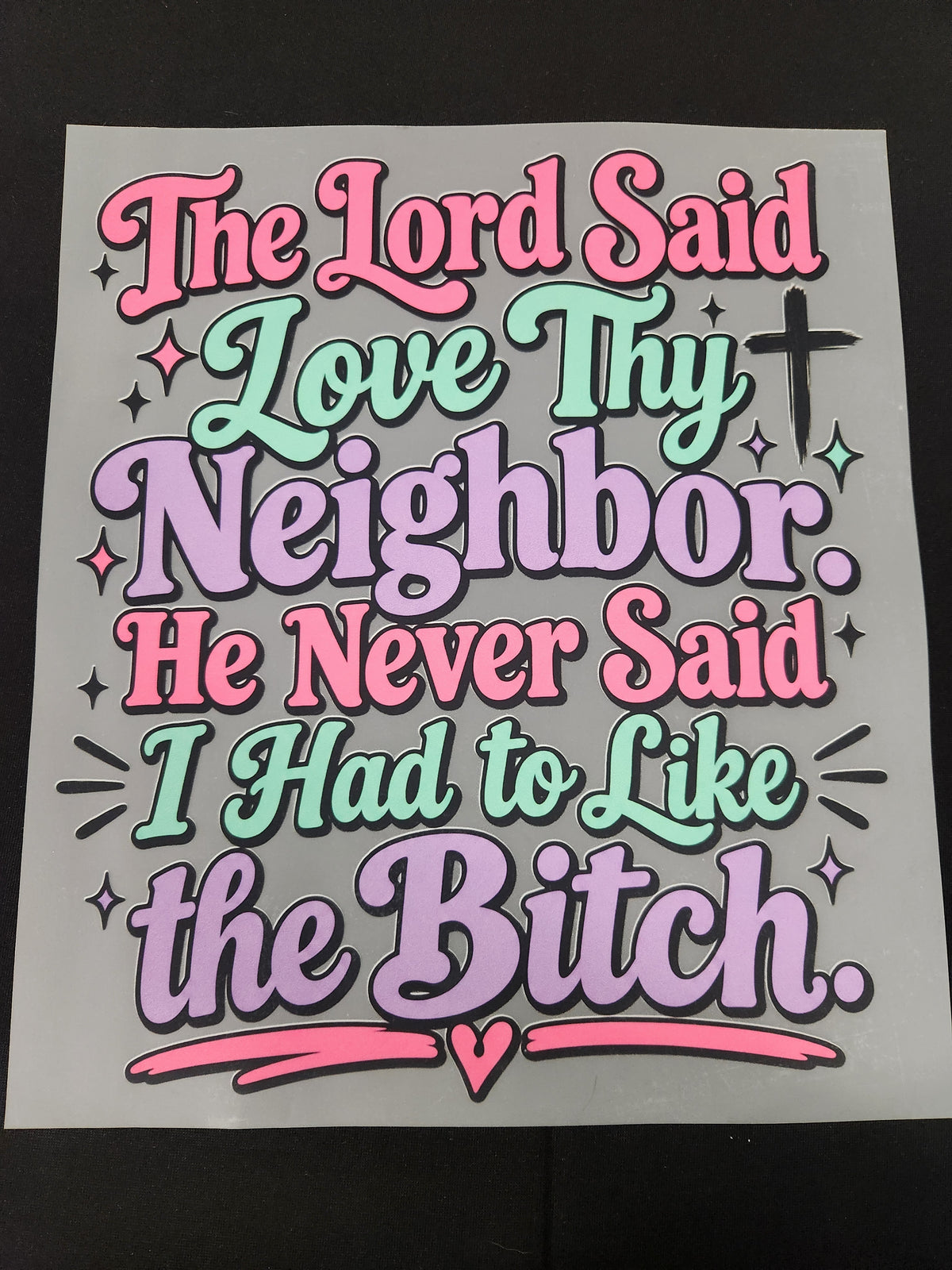 Love thy neighbor