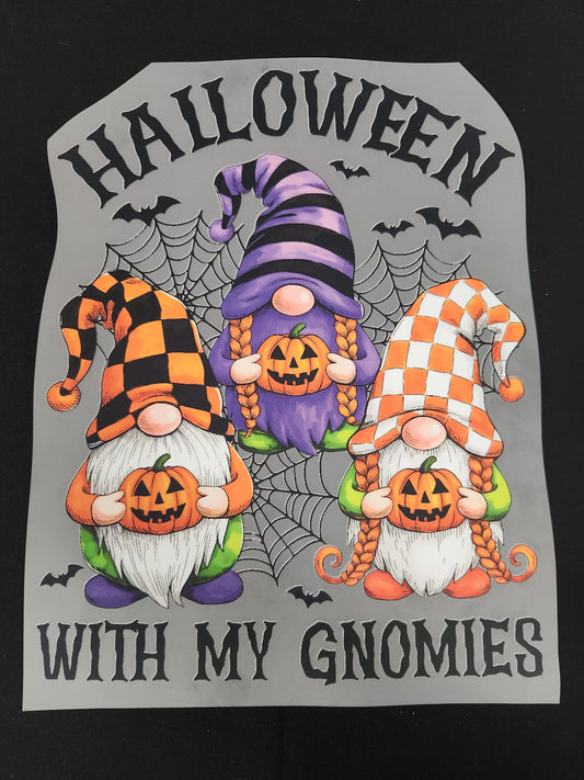 Halloween with my gnomies