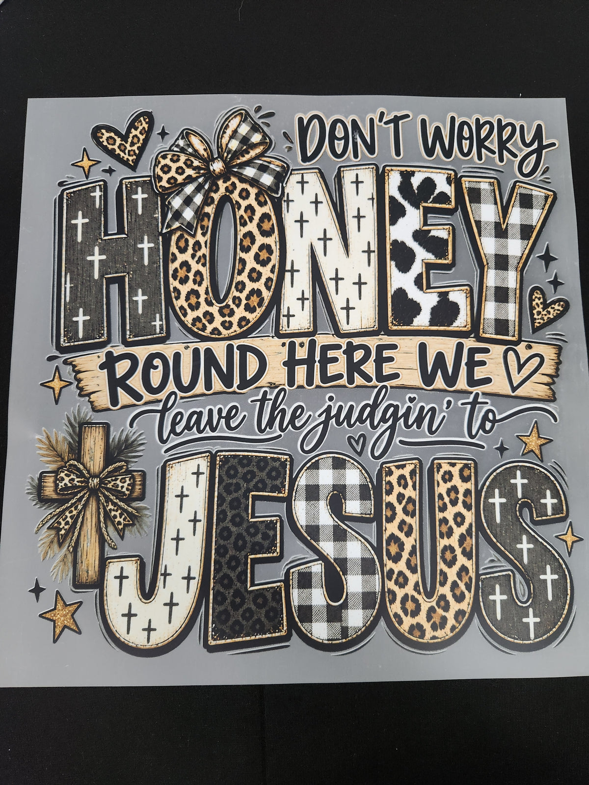 Leave the judging to Jesus