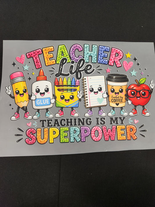 Teaching is my superpower