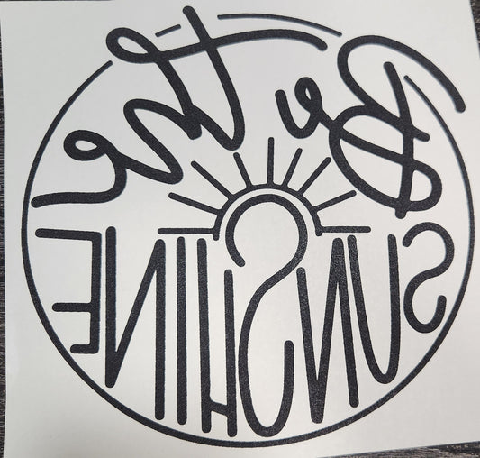 Be the sunshine