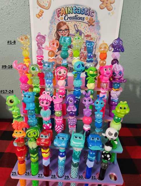 Neon Character Pens