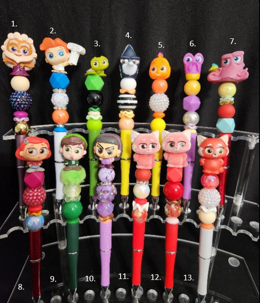 Turning Red/Nemo & Friends/Hercules Character Pens