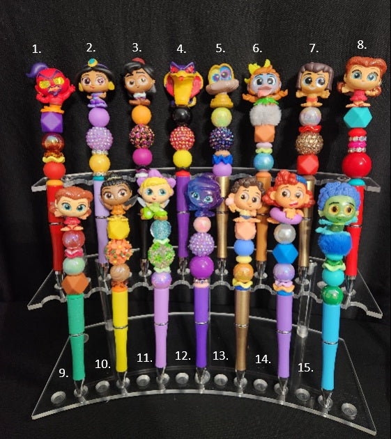 Aladdin/Jungle Book/Tinkerbell & Friends/Luca Character Pens