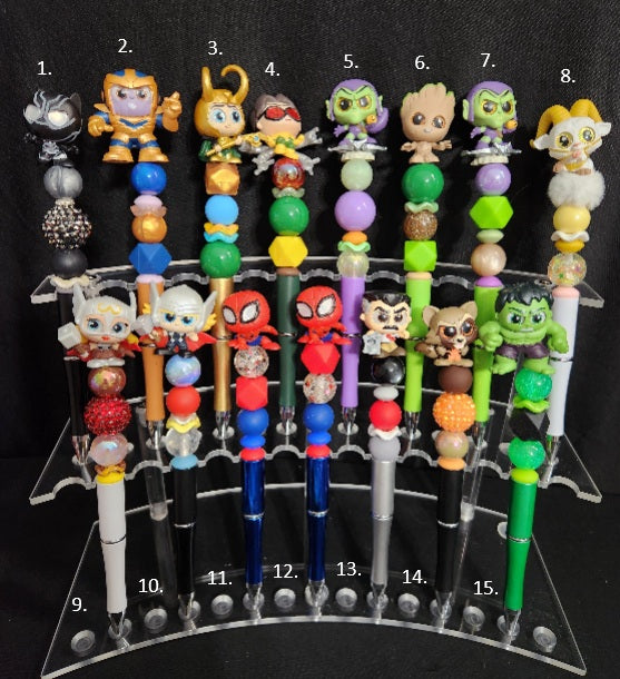 Marvel Character Pens