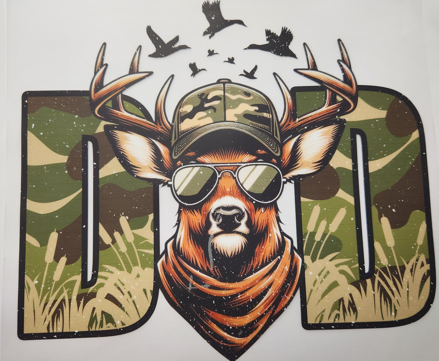 Camo Dad with deer