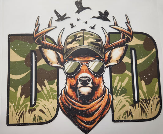 Camo Dad with deer