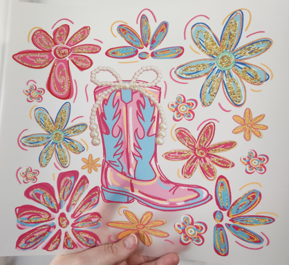 Flowers & Boots