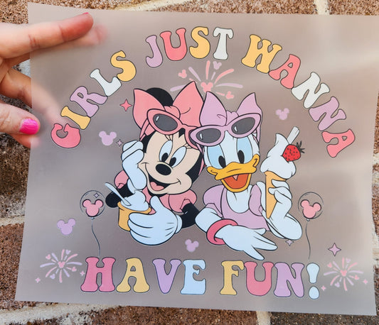 Girls just want to have fun