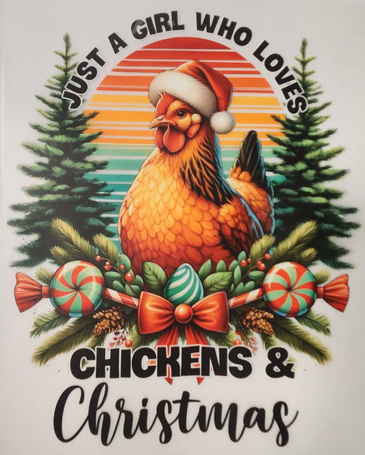 Just a girl who loves chickens