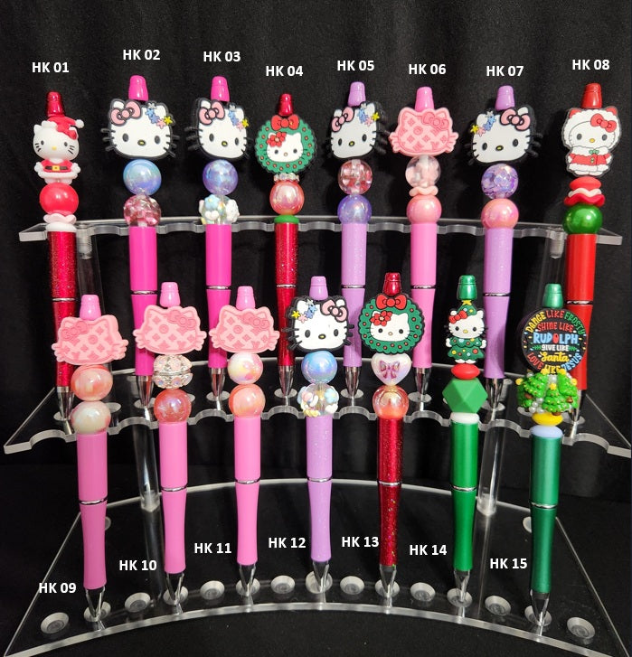 Handcrafted Beaded Focal Pens