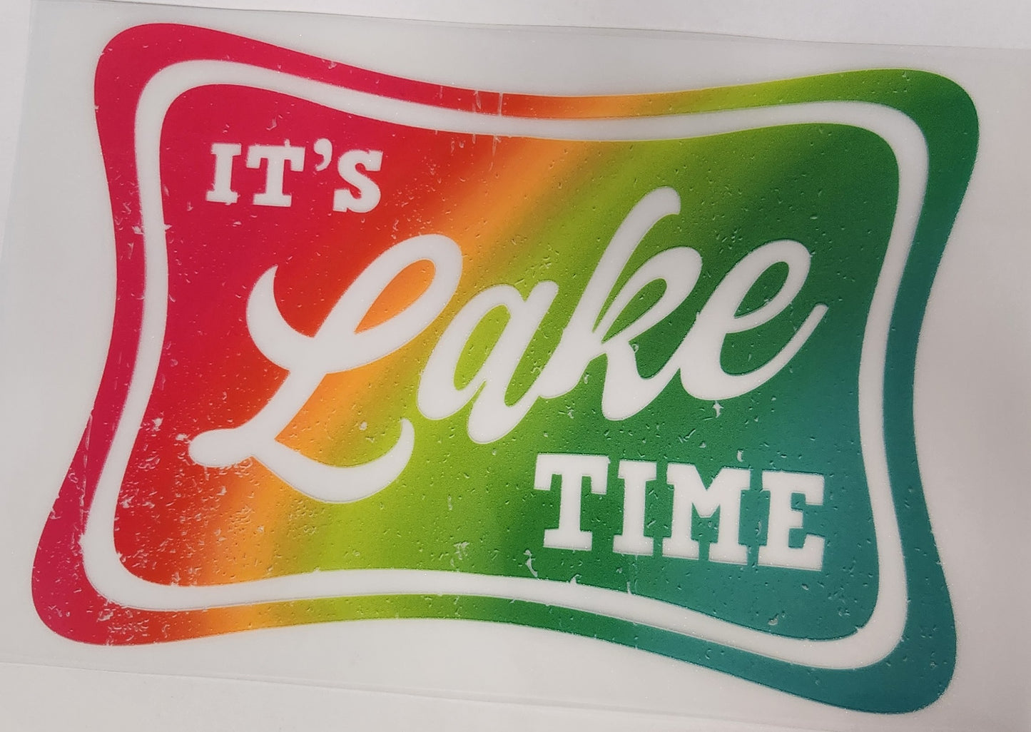 It's Lake Time