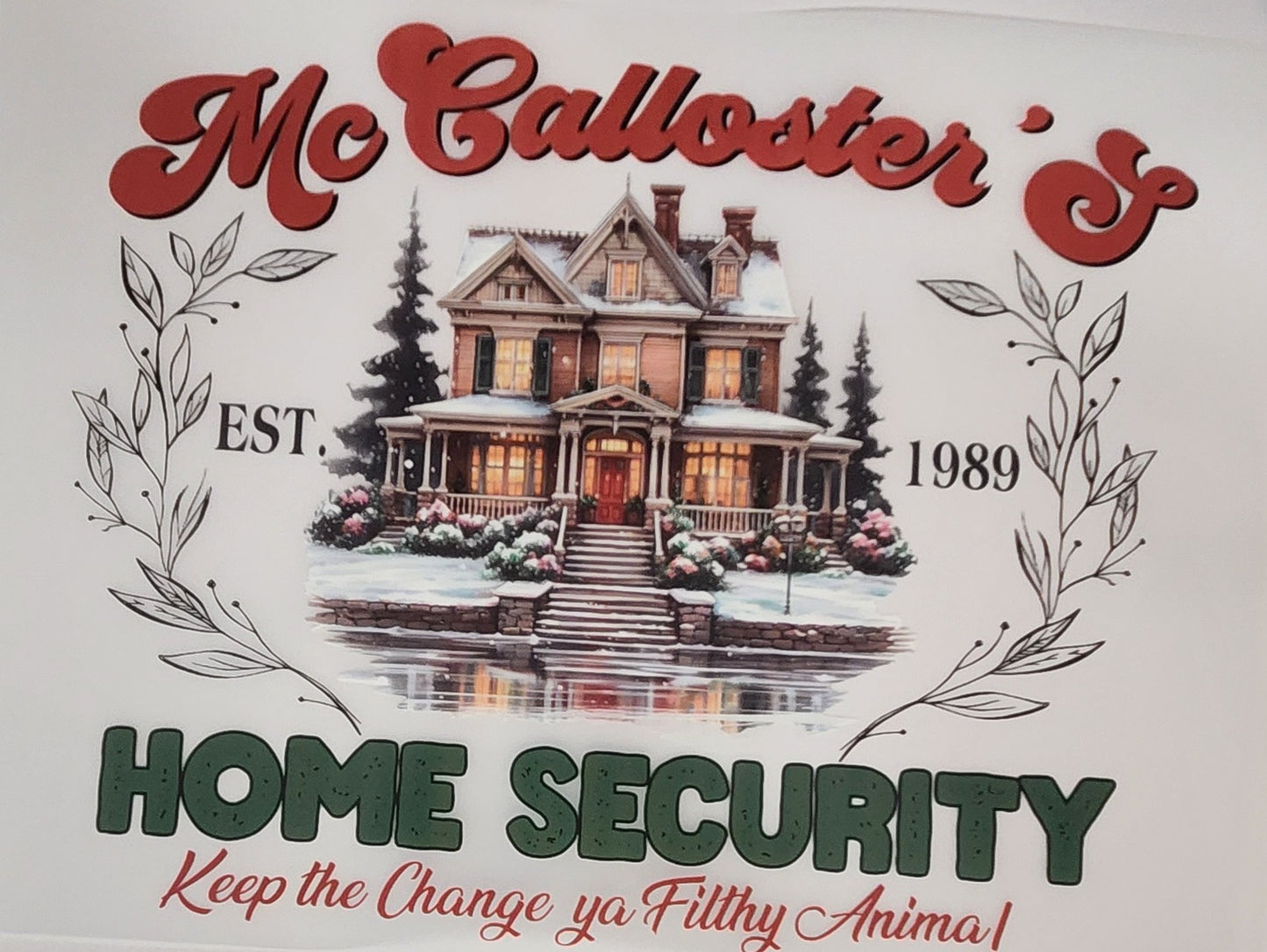 McCalloster's home security