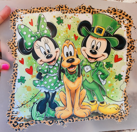 Mickey, Minnie & Pluto