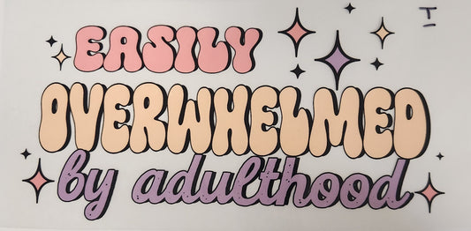 Overwhelmed by adulthood