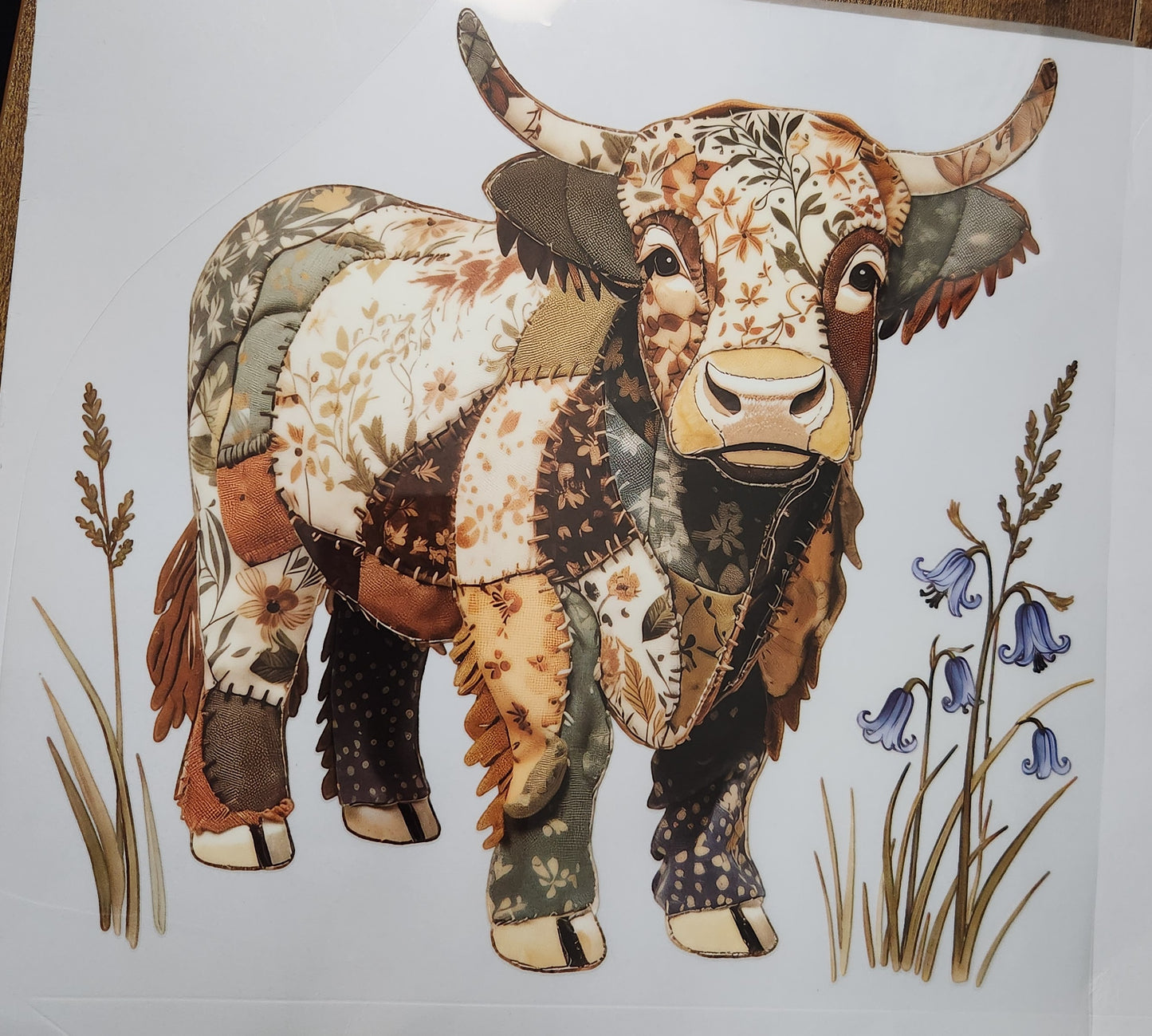 Patched Cow