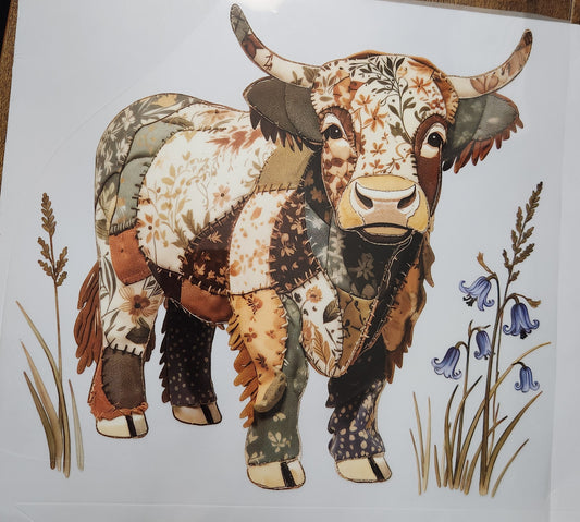 Patched Cow