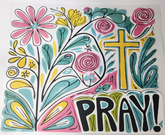 Pray with Flowers